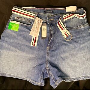 Tommy Hilfiger straight high rise shorts